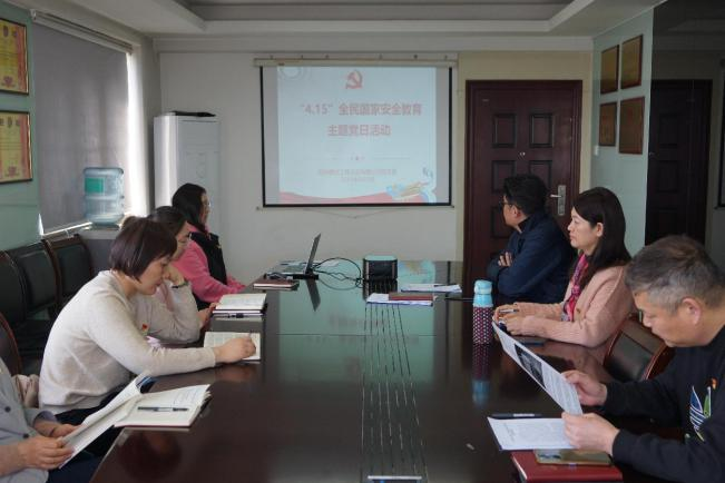 咨詢黨支部開展“4.15”全民國家安全教育主題黨日活動(dòng)