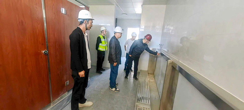 鄭州市建設(shè)投資集團(tuán)有限公司 第六十七高級(jí)中學(xué)項(xiàng)目部國(guó)慶、中秋安全生產(chǎn)檢查簡(jiǎn)報(bào)